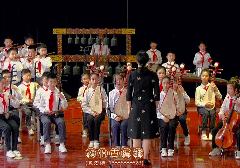 小學(xué)生編鐘民樂表演